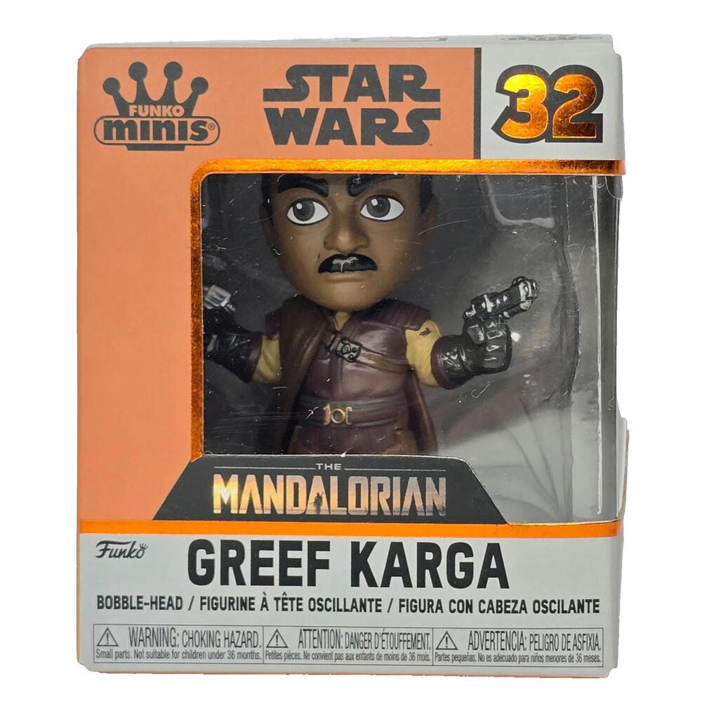 FUNKO MINIS STAR WARS "GREEF KARGA" THE MANDALORIAN #32 NEW IN BOX‎